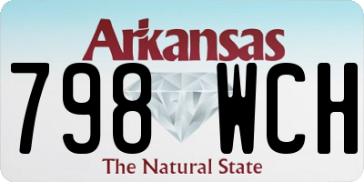 AR license plate 798WCH