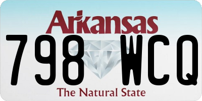 AR license plate 798WCQ