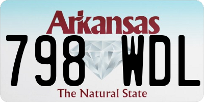 AR license plate 798WDL