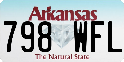 AR license plate 798WFL