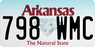AR license plate 798WMC