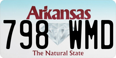 AR license plate 798WMD