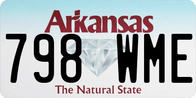 AR license plate 798WME