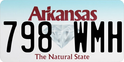AR license plate 798WMH