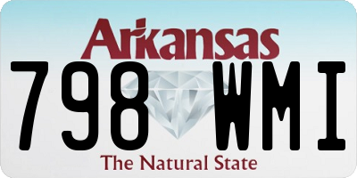AR license plate 798WMI