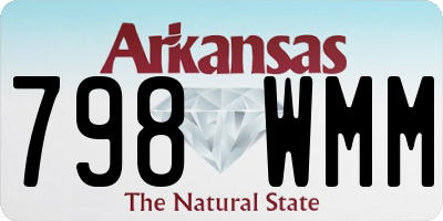 AR license plate 798WMM
