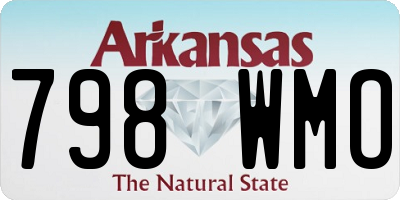 AR license plate 798WMO
