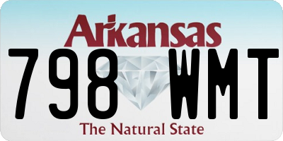 AR license plate 798WMT