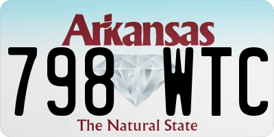 AR license plate 798WTC