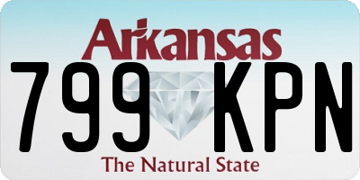 AR license plate 799KPN