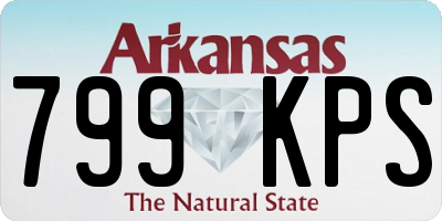 AR license plate 799KPS