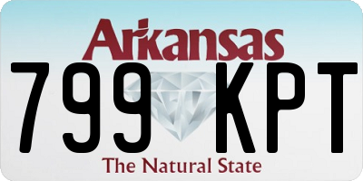 AR license plate 799KPT