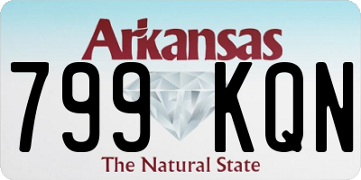 AR license plate 799KQN