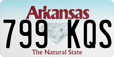 AR license plate 799KQS