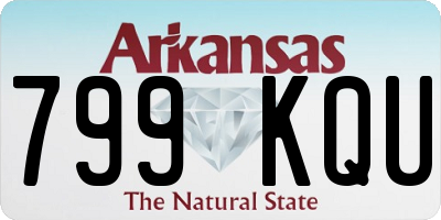 AR license plate 799KQU