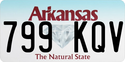 AR license plate 799KQV