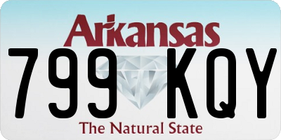 AR license plate 799KQY
