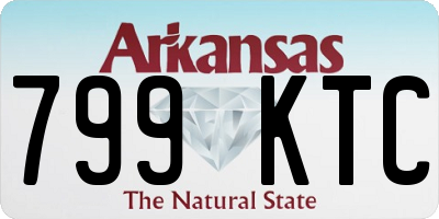 AR license plate 799KTC