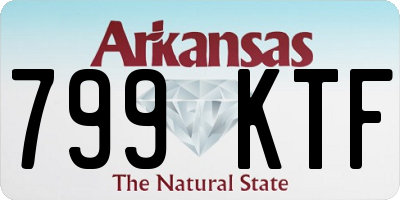 AR license plate 799KTF