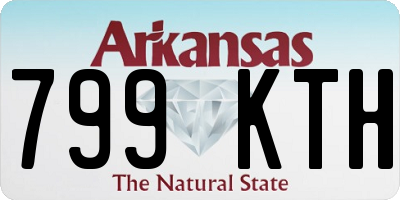 AR license plate 799KTH