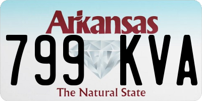 AR license plate 799KVA