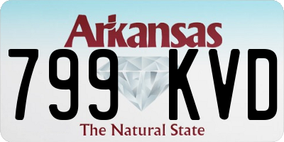 AR license plate 799KVD