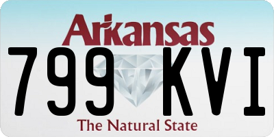AR license plate 799KVI