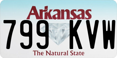 AR license plate 799KVW