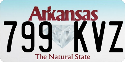 AR license plate 799KVZ