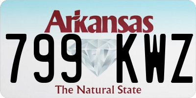 AR license plate 799KWZ