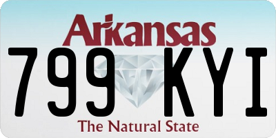 AR license plate 799KYI