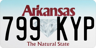 AR license plate 799KYP