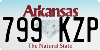 AR license plate 799KZP
