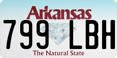 AR license plate 799LBH