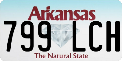 AR license plate 799LCH