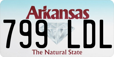 AR license plate 799LDL