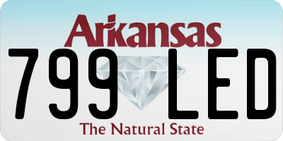AR license plate 799LED