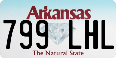 AR license plate 799LHL