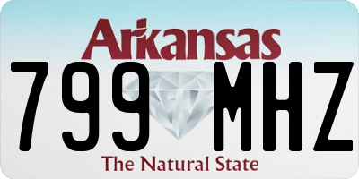 AR license plate 799MHZ