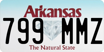 AR license plate 799MMZ