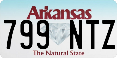 AR license plate 799NTZ
