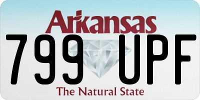 AR license plate 799UPF