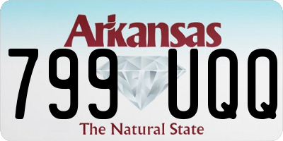 AR license plate 799UQQ