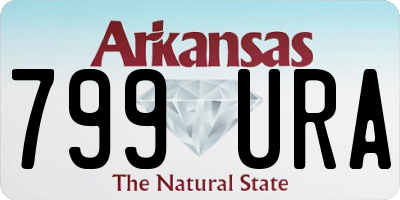 AR license plate 799URA