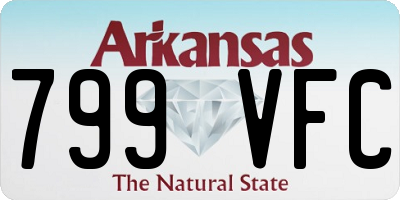 AR license plate 799VFC