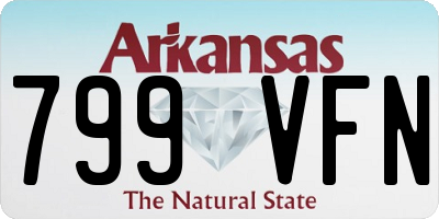 AR license plate 799VFN
