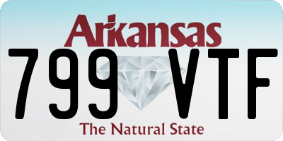 AR license plate 799VTF
