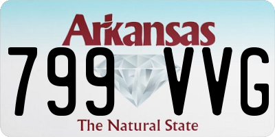 AR license plate 799VVG