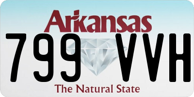 AR license plate 799VVH