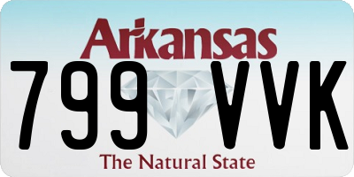 AR license plate 799VVK